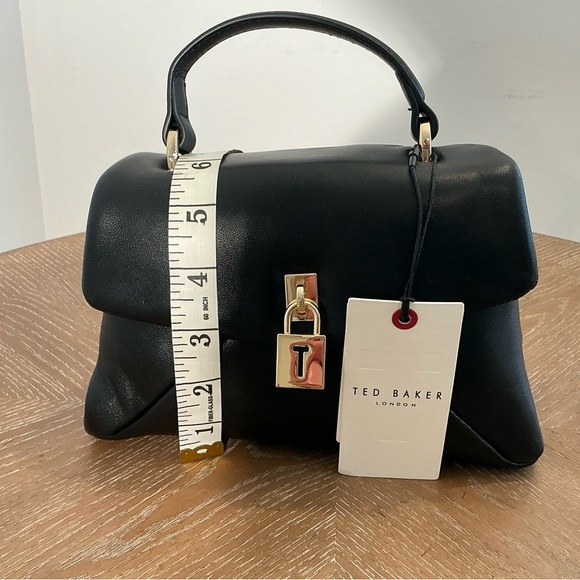 Ted Baker Black Leather Handbag - Picture 8 of 8